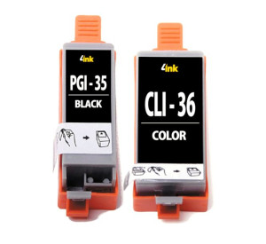 2x Tusz Pgi35 Cli36 Do Canon Pixma Ip100 Ip110