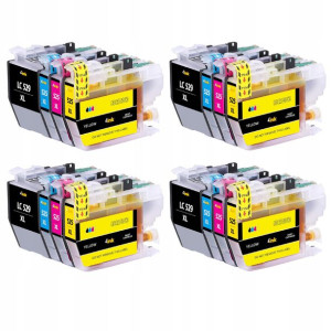16x Tusz Lc529xl Lc525xl Do Brother J105 Dcp-j105w