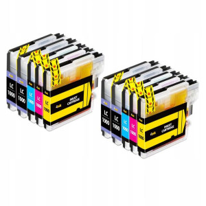 10x Tusz Xl Do Brother Dcp-153c Dcp-157c Dcp-330c