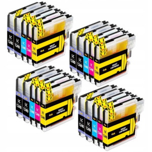20x Tusz Lc-1240 Do Brother Mfc-j625dw Mfc-j825dw