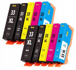 10x Tusz Do Epson T3351 Xp530 Xp630 Xp830 Xp900