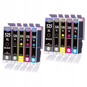 10x Tusz Do Canon Pixma Mg8250 Mx710 Mx715 Mx882