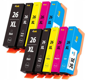 10x Tusz Do Epson T2621 Xl Xp510 Xp600 Xp605 Xp610