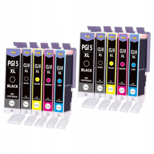 10x Tusz Do Canon Pixma Mp810 Mp830 Mp970 Mx700