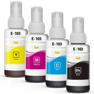 4x Tusz Do Epson Ecotank L3111 L3116 L3150 L3151