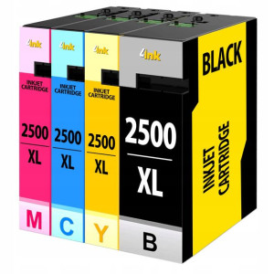 4x Tusz Pgi-2500 Do Canon Maxify Mb5150 Mb5450 Xxl