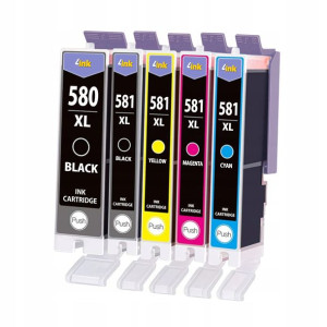 5x Tusz Do Canon Pixma Ts8242 Ts8250 Ts8251 Ts8252