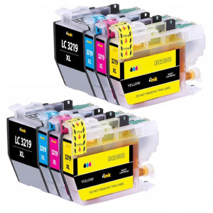 8x Tusz Lc3219xl Do Brother 5730dw 5830dw 5930dw