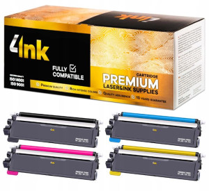 4x Toner Do Brother Dcp-9010cn Hl-3040cn Hl-3070cn