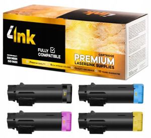 4x Toner Do / Xerox / 6510 / 6515 / Premium / Xl