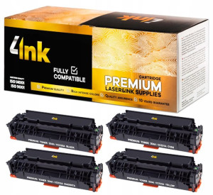 4x Toner Do Hp 304a Cp2020fxi Cp2020nf Cp2025n