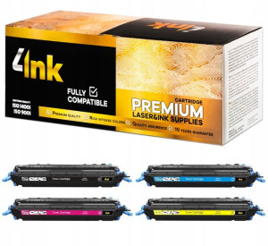 4x Toner Do Hp 1600 2600 2605 Cm1015 Cm1017 Cmyk