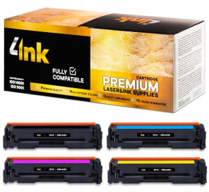 4x Toner Do Hp Cf400x M252dw M274dn M277dw Cmyk Xl