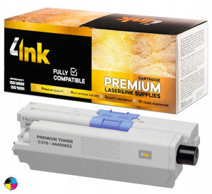 4x TONER DO OKI C310dn C330dn C331dn C510dn C511dn