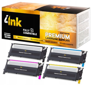 4x Toner Do Samsung Clx-3185f Clx-3185n Clx-3185w