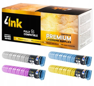 4x Toner Do Ricoh Aficio C2030 C2050 C2530 C2550
