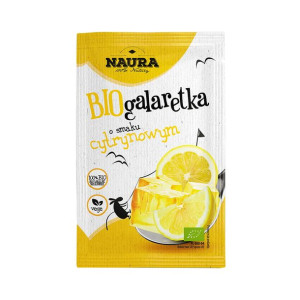 Galaretka o smaku cytrynowym BIO 38 g Naura