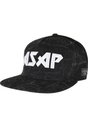 Czapka Snapback WL Flashin Dark Washed Black