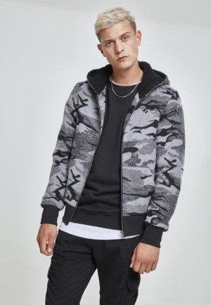 Kurtka Zimowa Zip Jacket Camo