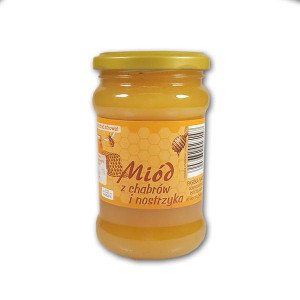 Miód z chabrów i nostrzyka 370g