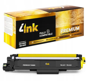 Toner 4INK | Brother | TN-247 | Yellow | Premium