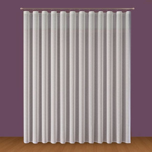 Firanka kremowa fantazyjna 146000 wys. 330 cm.