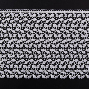 Koronka gipiurowa biała 4G3235/447/001/022500/1