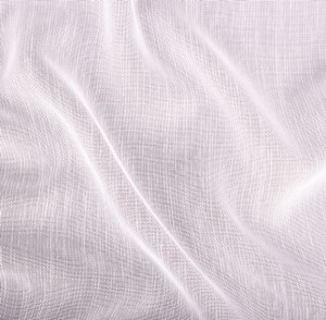 Firanka z ołowianką SAMIRA, kolor biały wys. 300 cm.