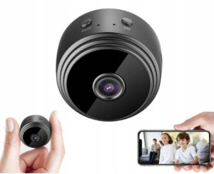 Mini Bezprzewodowa Kamera Ip Szpiegows Wifi Fullhd