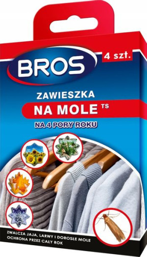BROS zawieszki na mole 4 pory roku 4 szt.