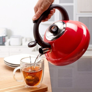 Czajnik nierdzewny Konighoffer Fallon 2,5 l czerwony