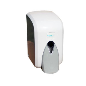 Dozownik Mydła w Płynie 500ml Biały CleanPro