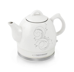 Czajnik elektryczny ceramic Alamere 1.2 l nadruk szary