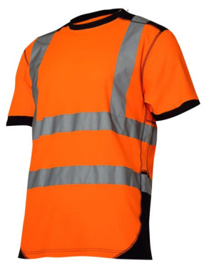 Koszulka t-shirt ostrzegawcza, pom.-czarna, "xl", ce, lahti