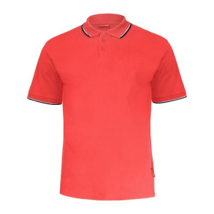 Koszulka polo 190g/m2, czerwona, "s", ce, lahti