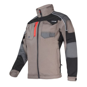 Bluza khaki-czar. ze wstawk. ze stretchu, "l", ce, lahti