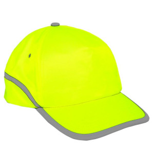 Czapki z daszkiem żółte l101020s, 12szt, ce, lahti