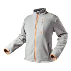 Bluza polarowa, szara, rozmiar XL