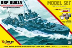 ORP "BURZA" wz.44 Polski Niszczyciel II WŚ