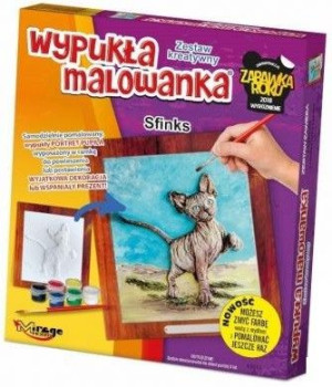 KOTY - Wypukła Malowanka Seria KOTY - Sfinks