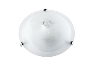 Plafon z czujnikiem ruchu Maclean, sufitowy, z czujnikiem PIR, max. 2x40W,