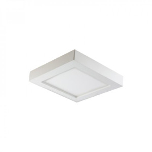 LETI LED 24W, oprawa downlight, natynkowa, kwadratowa, 1900lm, 3000K, biała