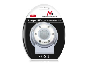 Lampa LED z sensorem ruchu MCE02