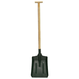 Łopata węglowa z trzonem drewnianym długość 116cm
