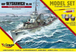ORP BŁYSKAWICA  wz.44 Polski Niszczyciel II WŚ
