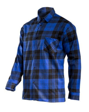 Koszula flanelowa granatowa, 170g/m2, "3xl", ce, lahti