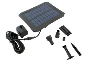 Pompa fontannowa solarna led rgb