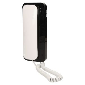 Unifon wielolokatorski do instalacji 2-żyłowych SMART, CYFRAL, biało-czarny