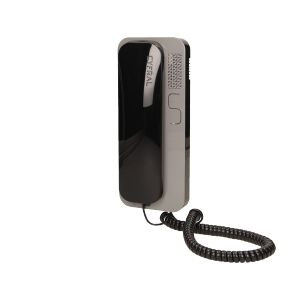 Unifon wielolokatorski do instalacji cyfrowych SMART D, CYFRAL,  czarno-sza