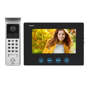 Zestaw wideodomofonowy bezsłuchawkowy, kolor,  LCD 7", z szyfratorem, natyn